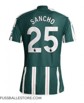 Günstige Manchester United Jadon Sancho #25 Auswärtstrikot 2023-24 Kurzarm